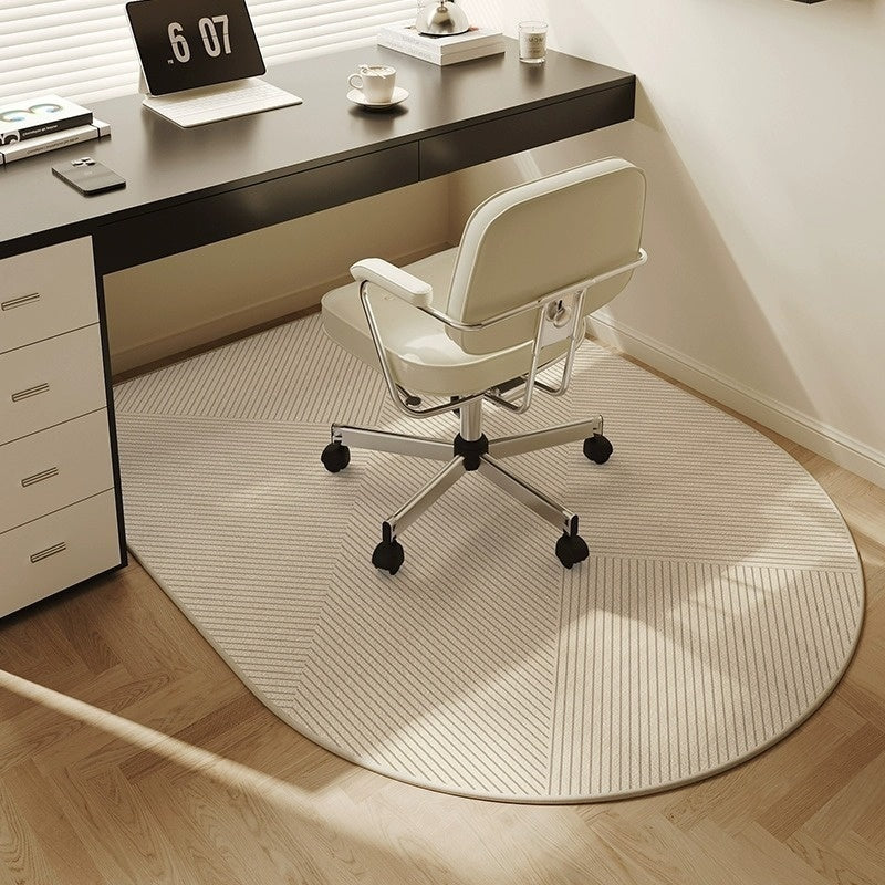 Anti-slip Home Curved Rug For Computer Chairs - FocusFlow360