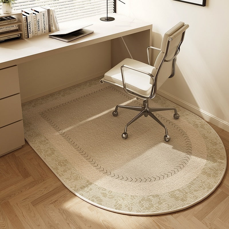 Anti-slip Home Curved Rug For Computer Chairs - FocusFlow360