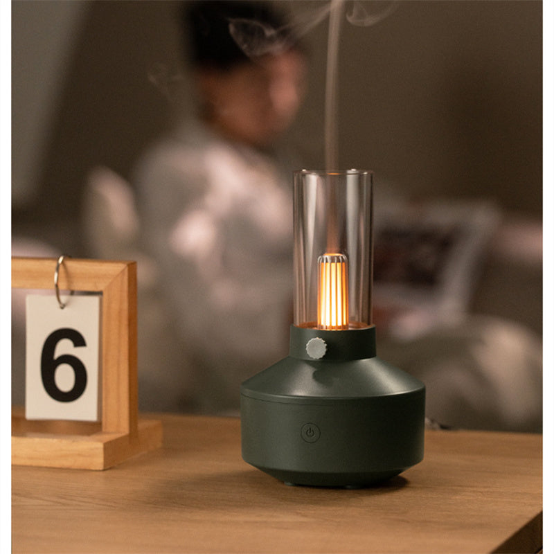 Retro Light Aroma Diffuser Essential Oil LED Light Filament Night Light Air Humidifier For Home - FocusFlow360