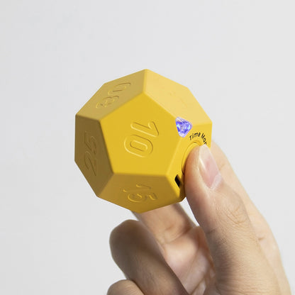 Minimalist 12-Sided Gravity Timer | Distraction-Free Focus Support - FocusFlow360