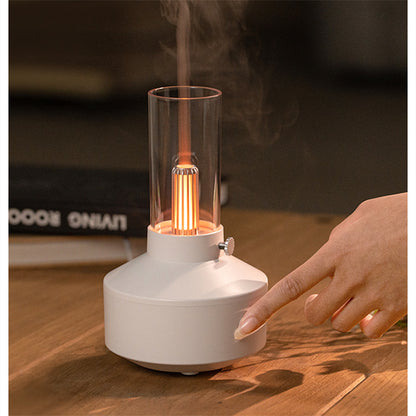 Retro Light Aroma Diffuser Essential Oil LED Light Filament Night Light Air Humidifier For Home - FocusFlow360