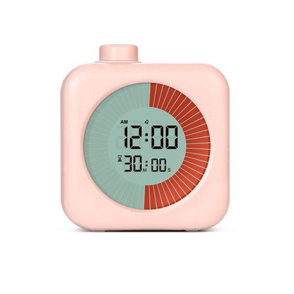 Minuteur de flux à contraste élevé FocusFlow360, horloge visuelle hybride avec ancrage visuel pour la gestion du temps.