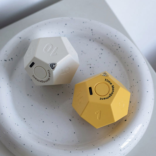 Minimalist 12-Sided Gravity Timer | Distraction-Free Focus Support - FocusFlow360