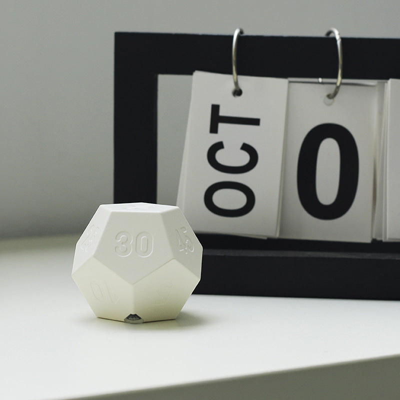 Minimalist 12-Sided Gravity Timer | Distraction-Free Focus Support - FocusFlow360