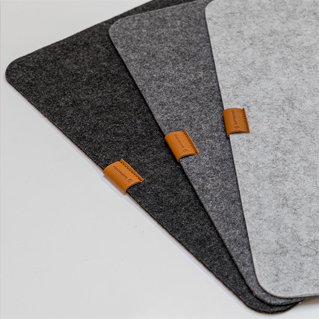 Premium Wool Felt Desk Mat | Tactile Grounding & Sensory Anchor - FocusFlow360