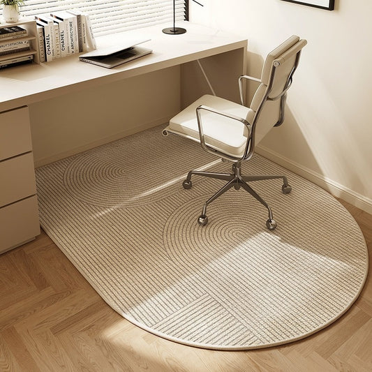 Anti-slip Home Curved Rug For Computer Chairs - FocusFlow360