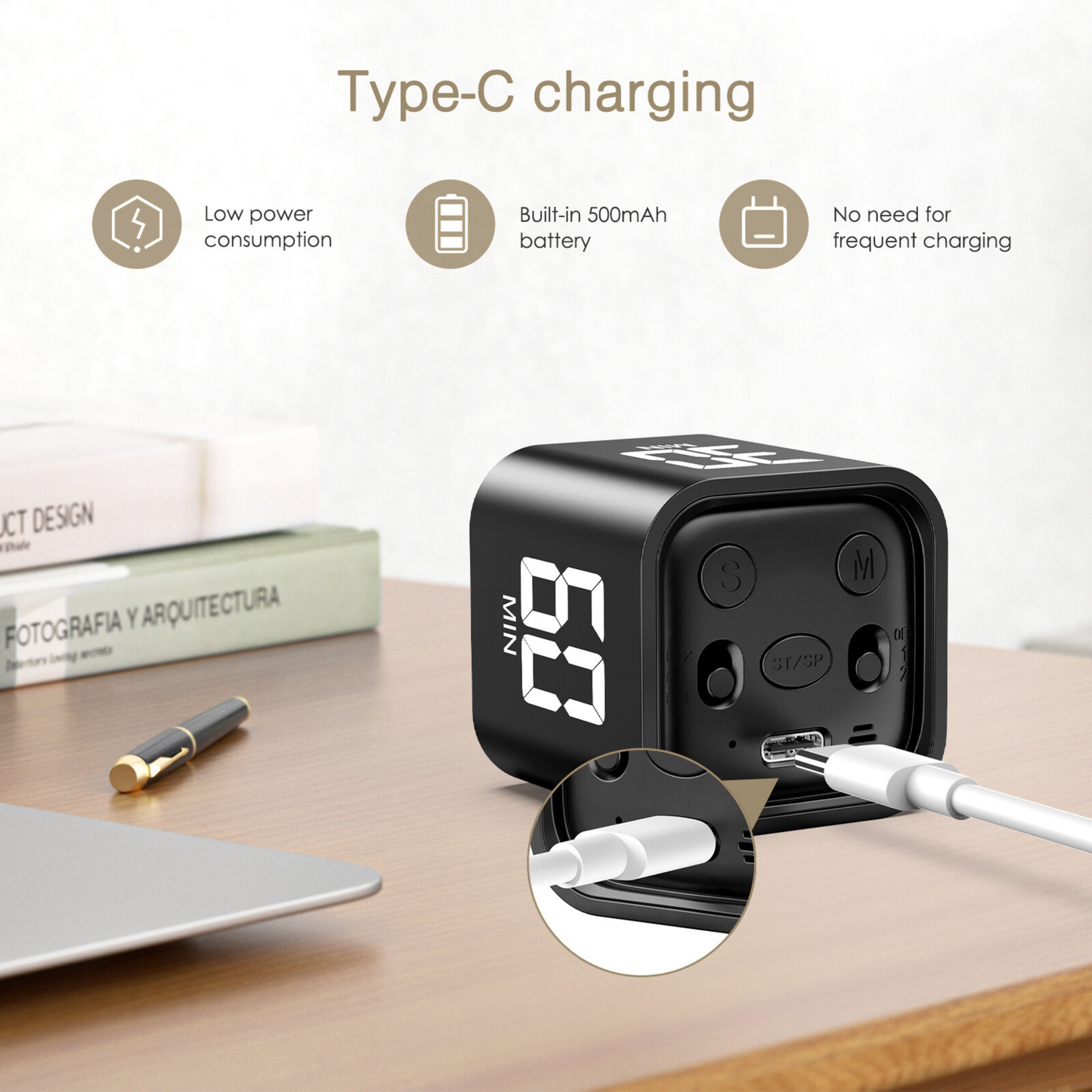 Gravity Cube Timer | Frictionless Task Initiation - FocusFlow360