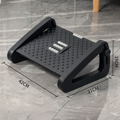 The Grounding Base | Ergonomic Height-Adjustable Foot Rest - FocusFlow360