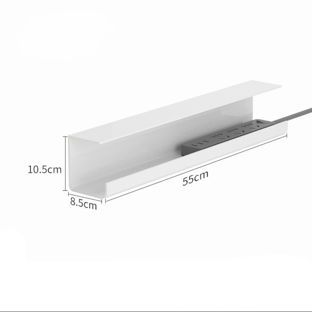 The Visual Stillness | Under-Desk Cable Management Tray - FocusFlow360