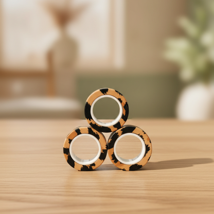 Magnetic Kinetic Rings | Professional Fidget & Sensory Anchor - FocusFlow360