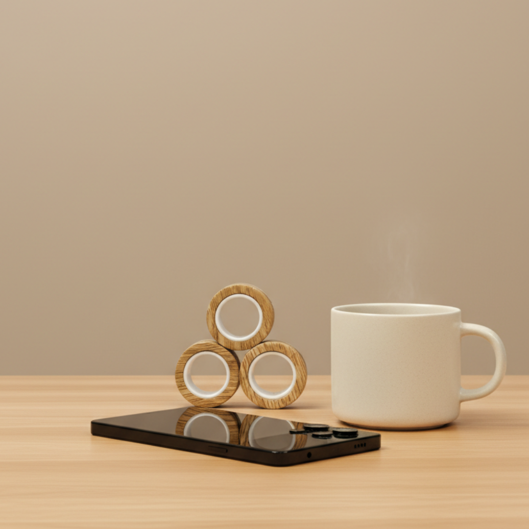 Magnetic Kinetic Rings | Professional Fidget & Sensory Anchor - FocusFlow360