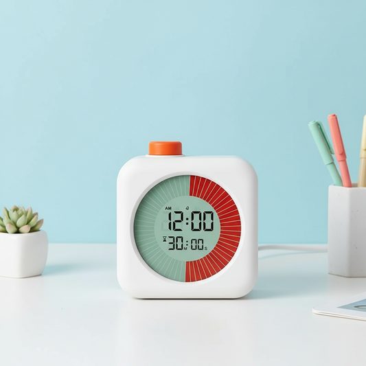 Hybrid Visual Anchor | High-Contrast Flow Timer - FocusFlow360