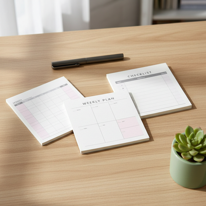 The Focus Flow Pads | Portable Desktop Planning Memos - FocusFlow360