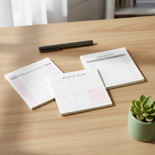 The Focus Flow Pads | Portable Desktop Planning Memos - FocusFlow360