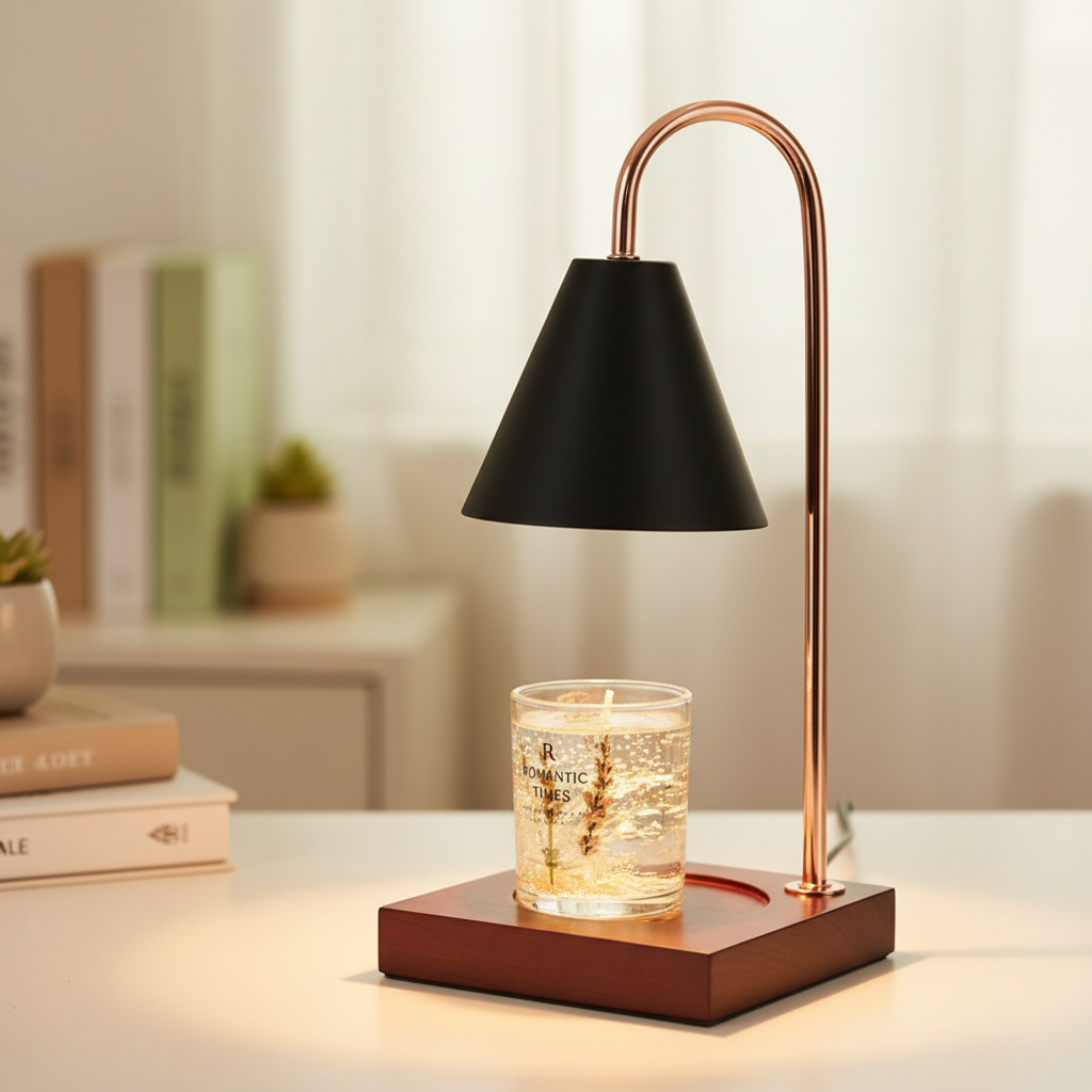 The Amber Sanctuary | Aromatherapy Candle Melting Lamp - FocusFlow360