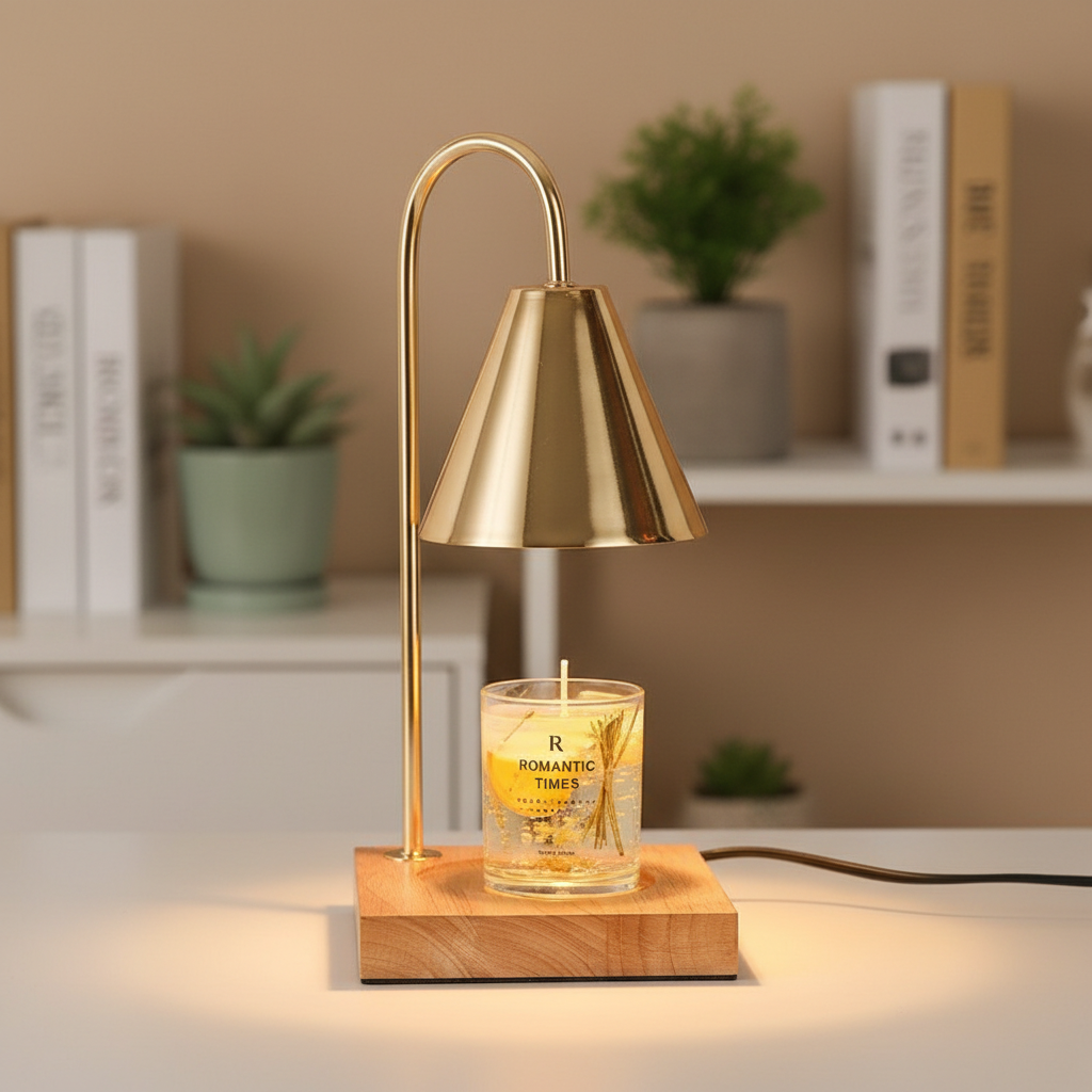 The Amber Sanctuary | Aromatherapy Candle Melting Lamp - FocusFlow360