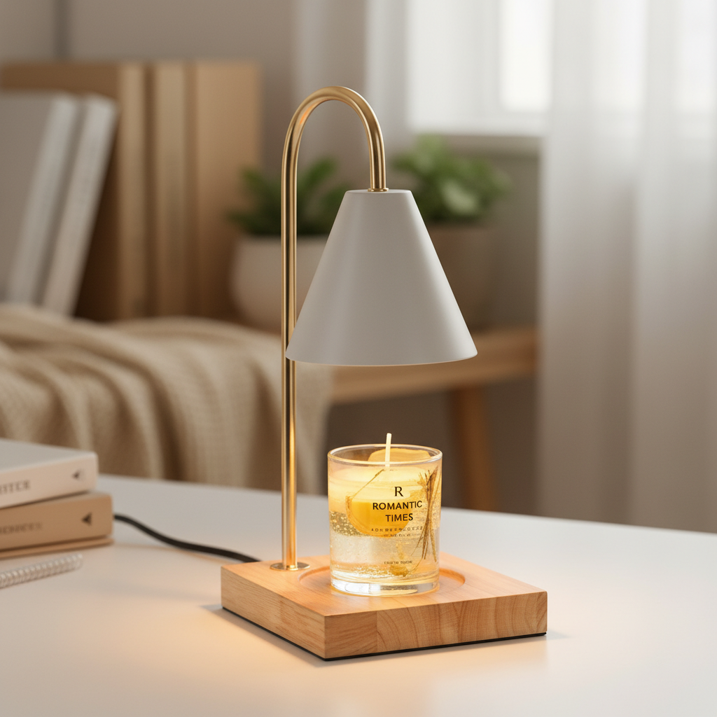 The Amber Sanctuary | Aromatherapy Candle Melting Lamp - FocusFlow360