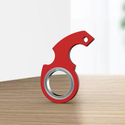 Creative Fidget Spinner Toy Keychain Hand Spinner Anti-Anxiety Toy Relieves Stress Finger Spinner Keychain Bottle Opener Kids Toy - FocusFlow360